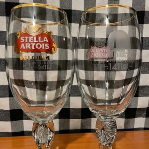141 Kentucky derby Stella Artois glasses
